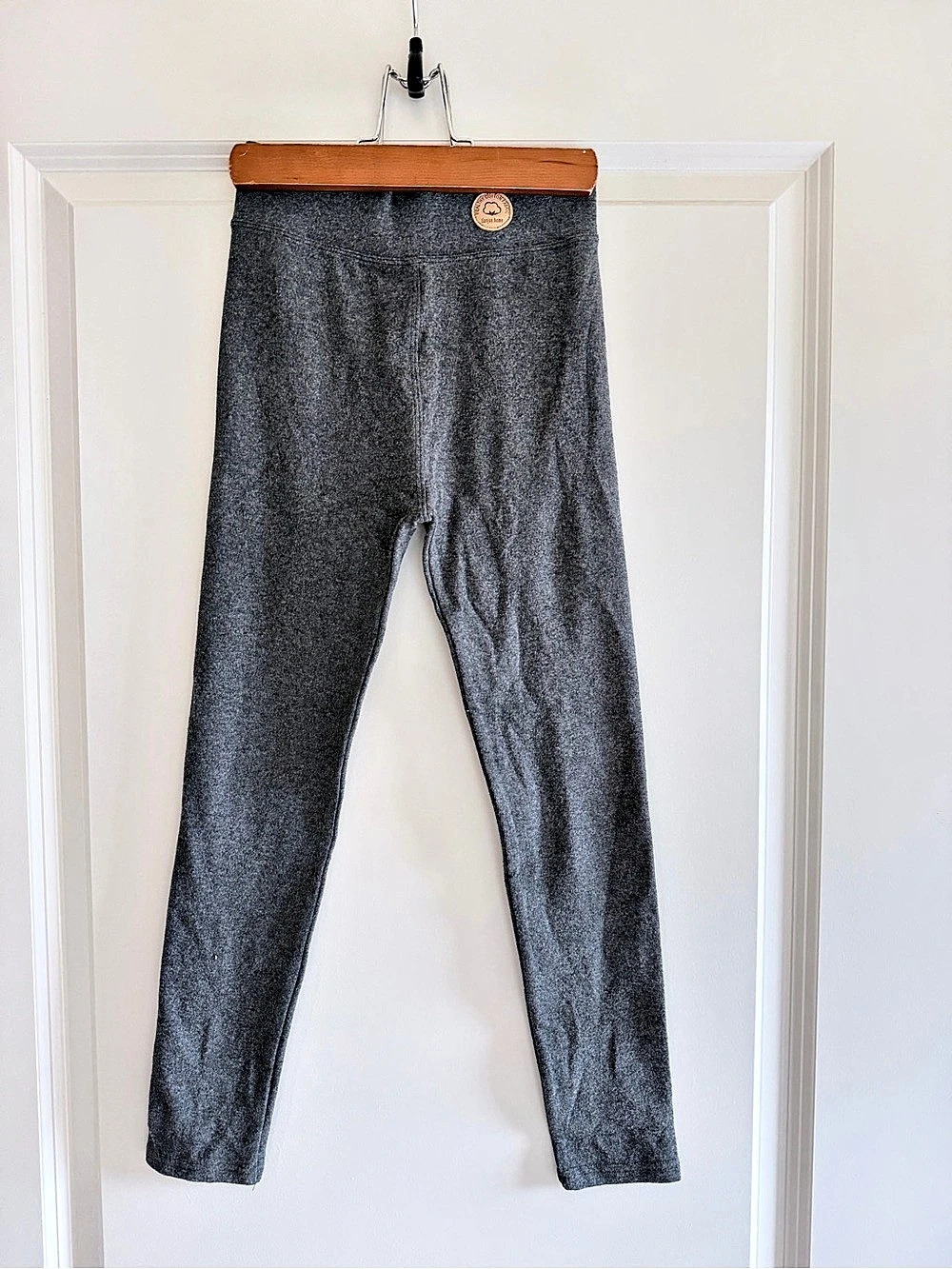 Girls Black Soft Stretch Leggings Size 100–140
